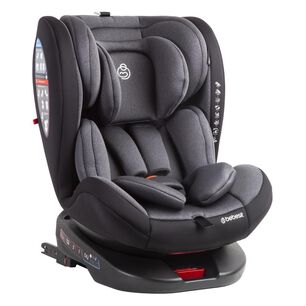 Silla De Auto Bebesit Convertible 360&deg; Isofix Saturn Gris