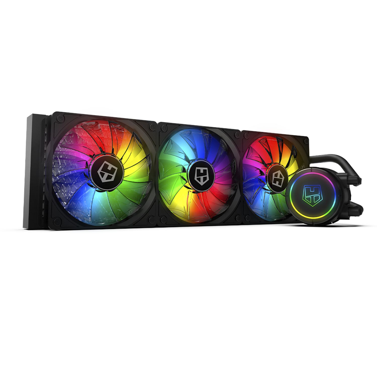 Water Cooling Profesional Hummer H-360 Argb 1500 Rpm image number 4.0
