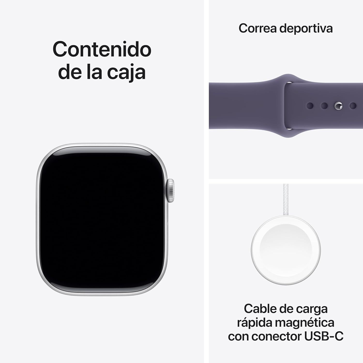 Apple Watch Series 11 Gps 46mm Sport Band M/l - Gris Espacial image number 2.0
