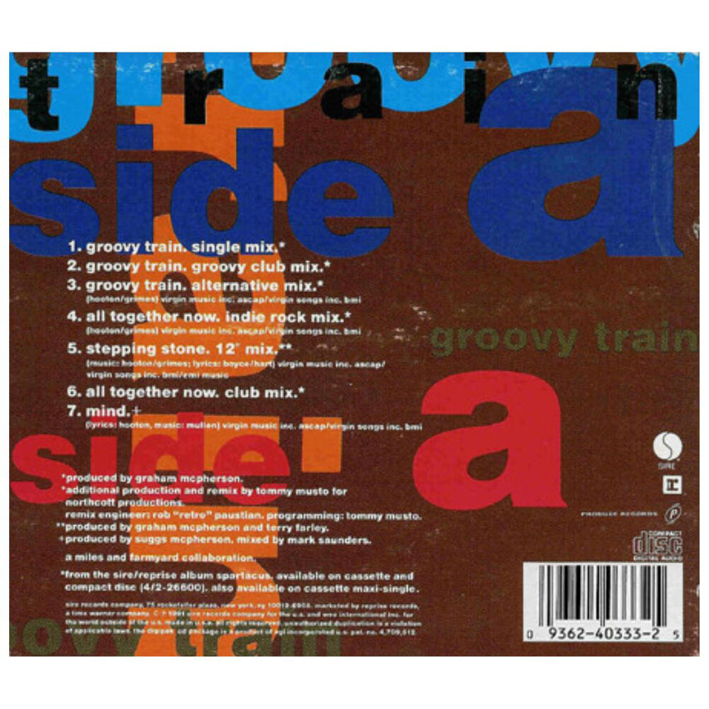 The Farm - Groovy Train | Cd Single Usado image number 2.0
