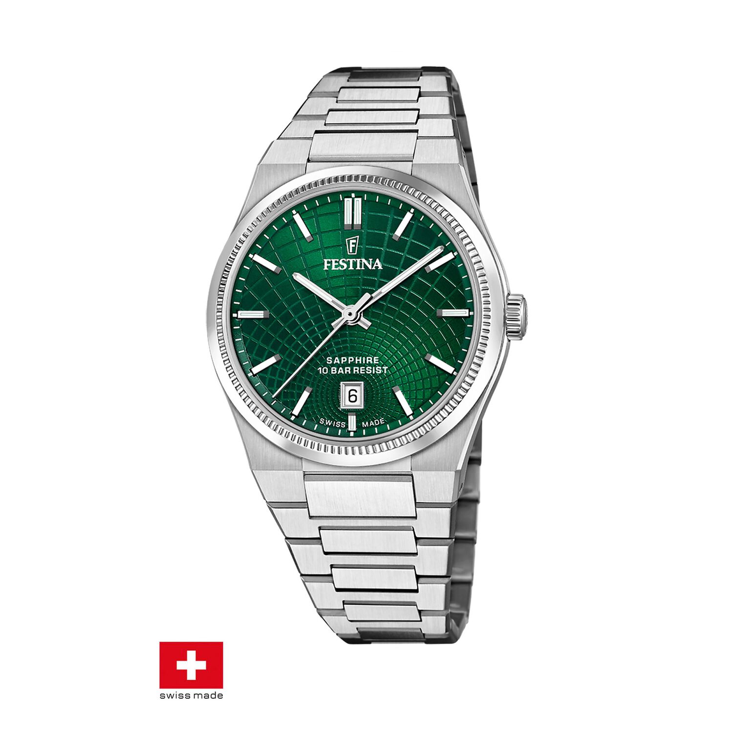 Reloj F20051/5 Festina Swiss Verde Hombre Rive Collection image number 0.0