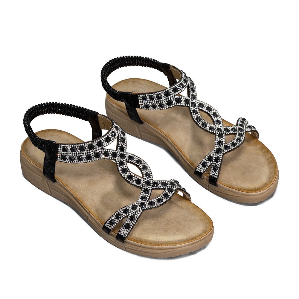 Sandalia Plana Casuales Pedrer&iacute;a Mujer Weide Js76 image number 5.0