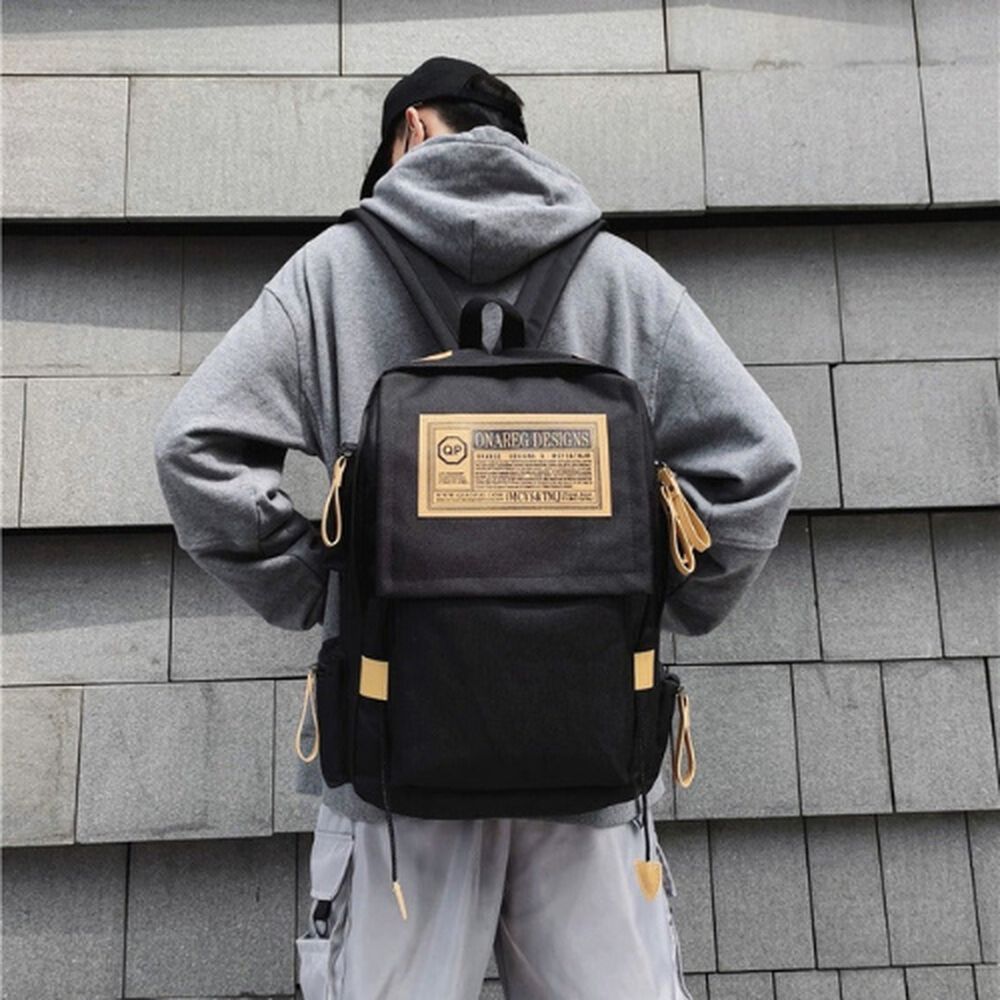 Bolso Mochila Morral Juvenil Viajes Moda Escolar Moderna image number 1.0