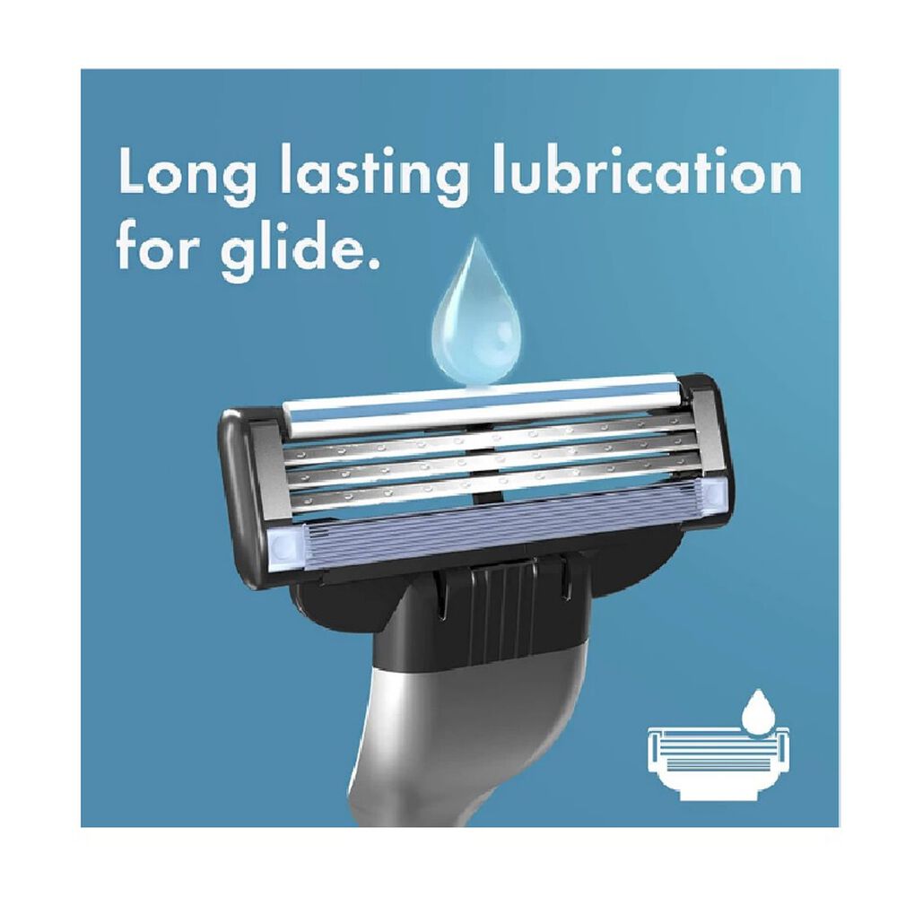 Repuesto Para Prestobarba Gillette Mach 3 Turbo 4 U Cabezal Maquina Afeitadora image number 8.0