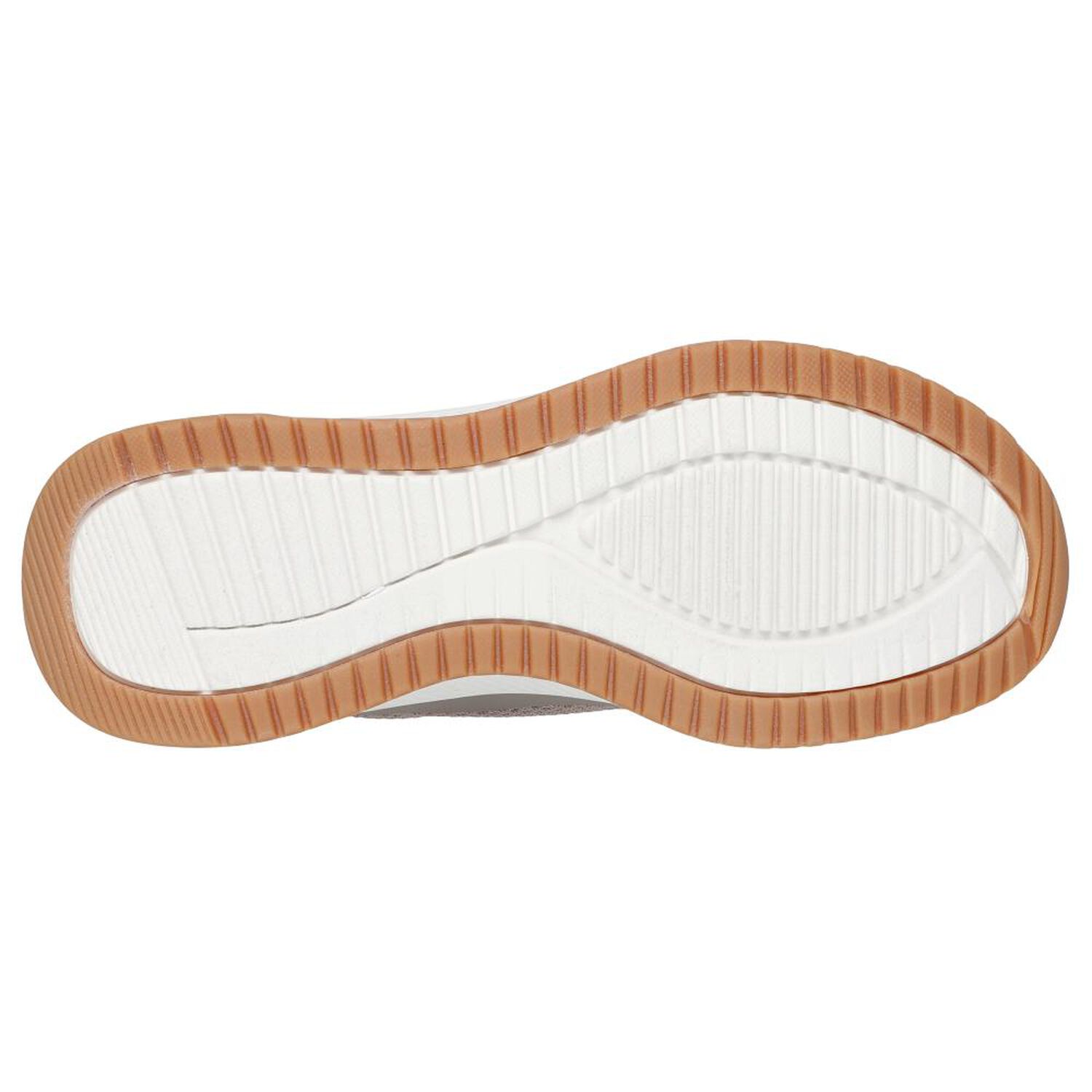 Zapatilla Urbana Mujer Skechers Bobs Squad 4 - Staple Look Taupe image number 3.0