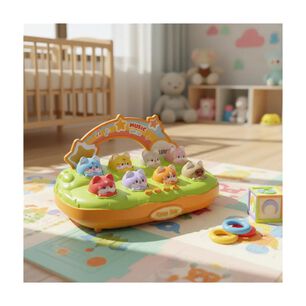 Juego Educativo Piano Gatitos Musical Luces Y Sonidos Ni&ntilde;os