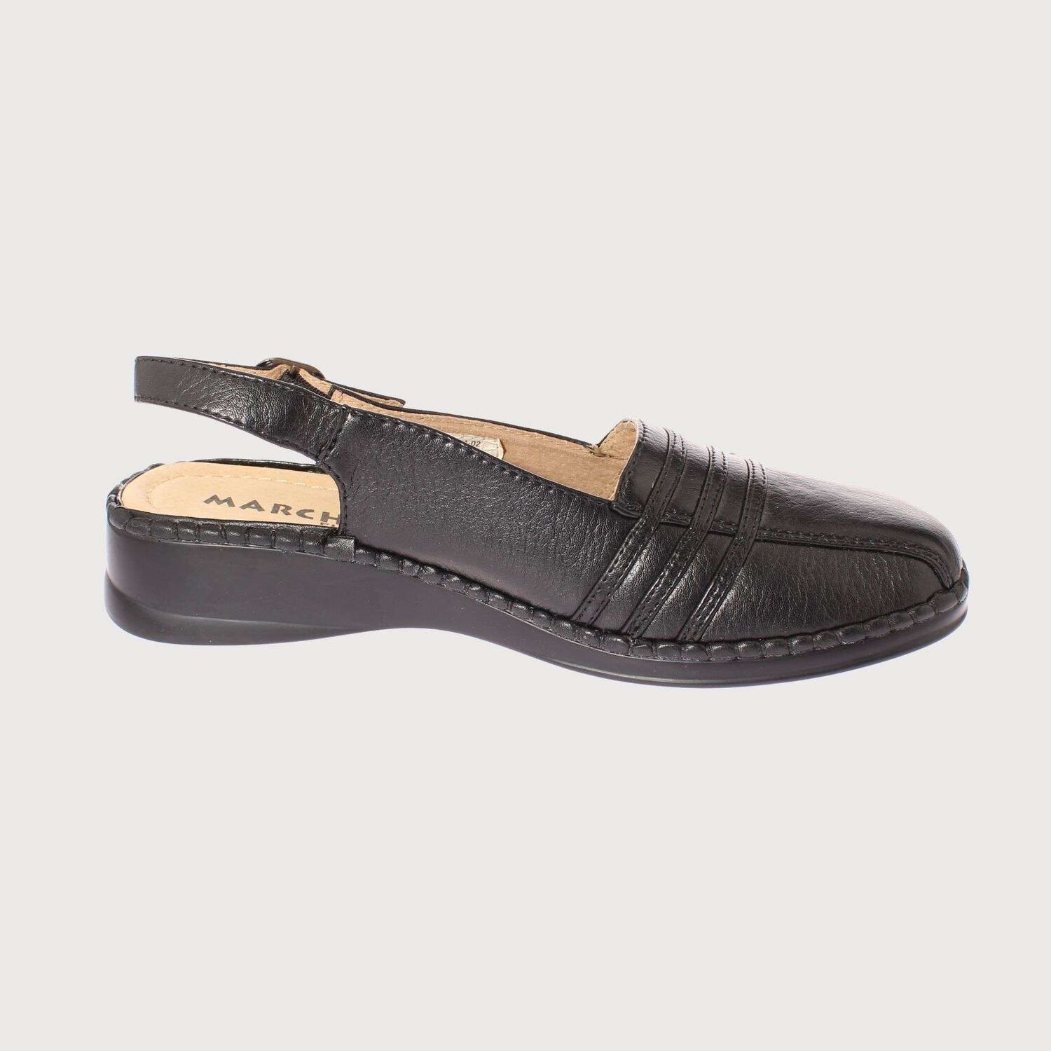 Babucha Negro Marche Art. 5l0050402black image number 3.0