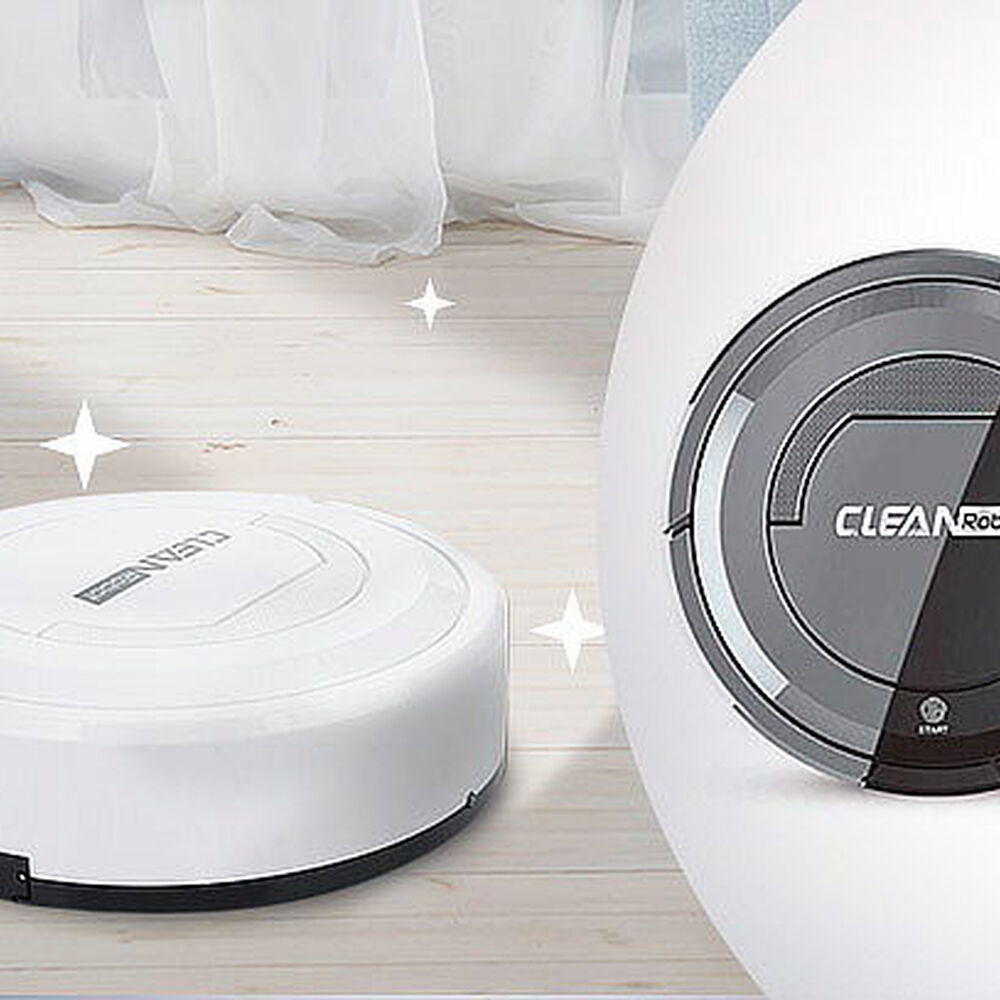 Aspiradora Mini Robot Limpieza Automática Piso Carga Usb Lau image number 2.0