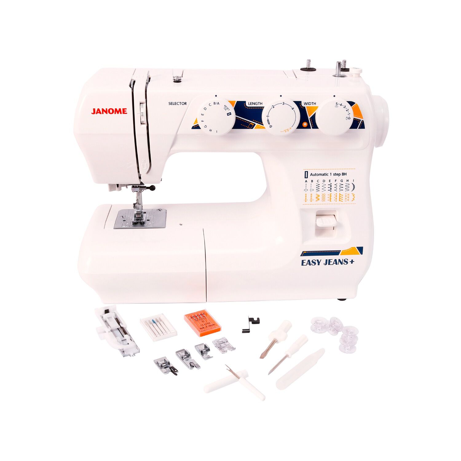 M&aacute;quina De Coser Janome Easy Jeans + image number 6.0