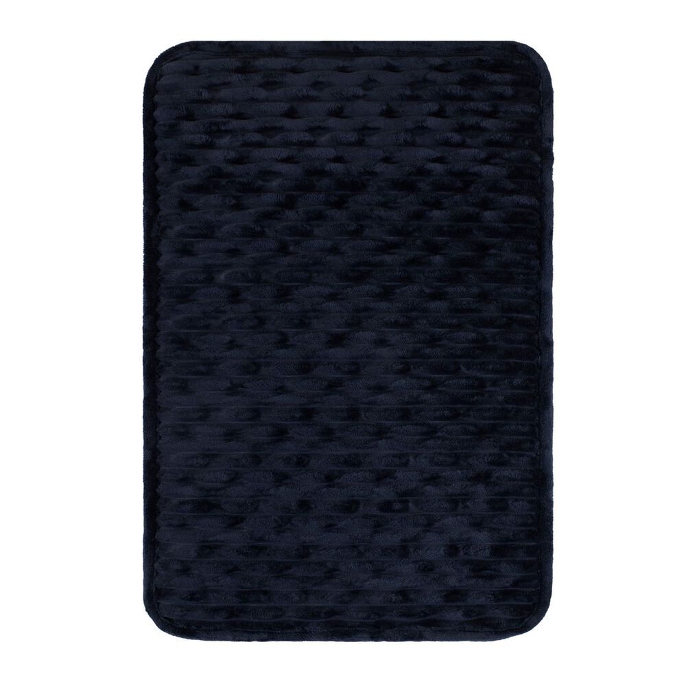 Alfombra De Ba&ntilde;o Nautica Home Burbuja 40x60cm Memory Foam Azul image number 3.0