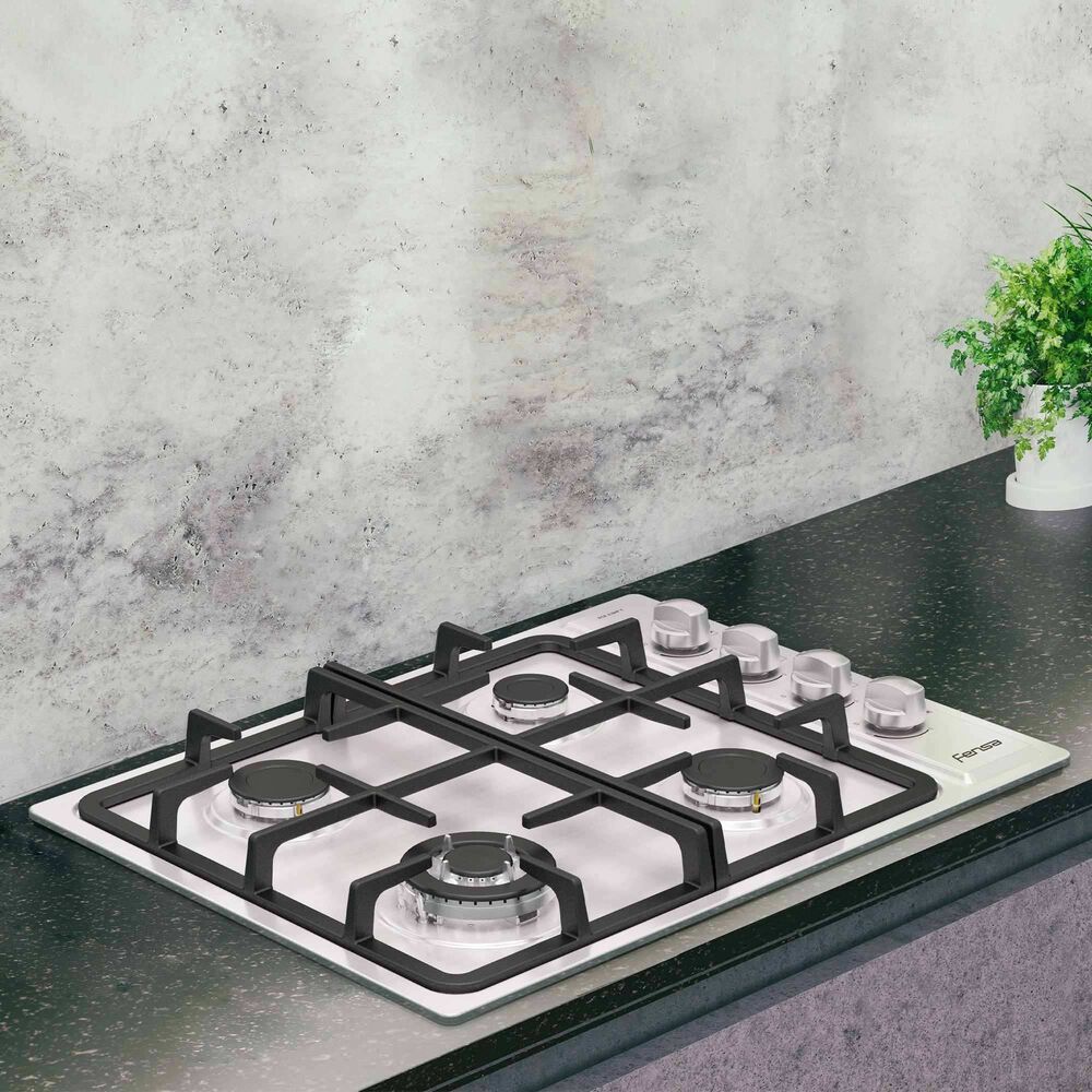 Encimera A Gas 4 Platos Encendido Eléctrico Fce 4.3hf Inox image number 5.0