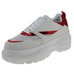 Zapatilla Terraplen Rojo Via Franca Art. 5lx90704re