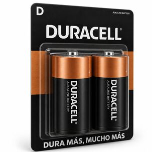 Pila Duracell D Alcalina Extra Duraci&oacute;n