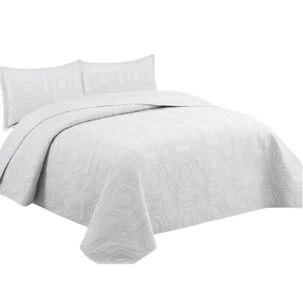 Cobertor Quilt De Verano Cubrecama 2 Plazas Colcha 230x250cm Gs