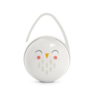 Portachupetes Duo Premium Owl Beige