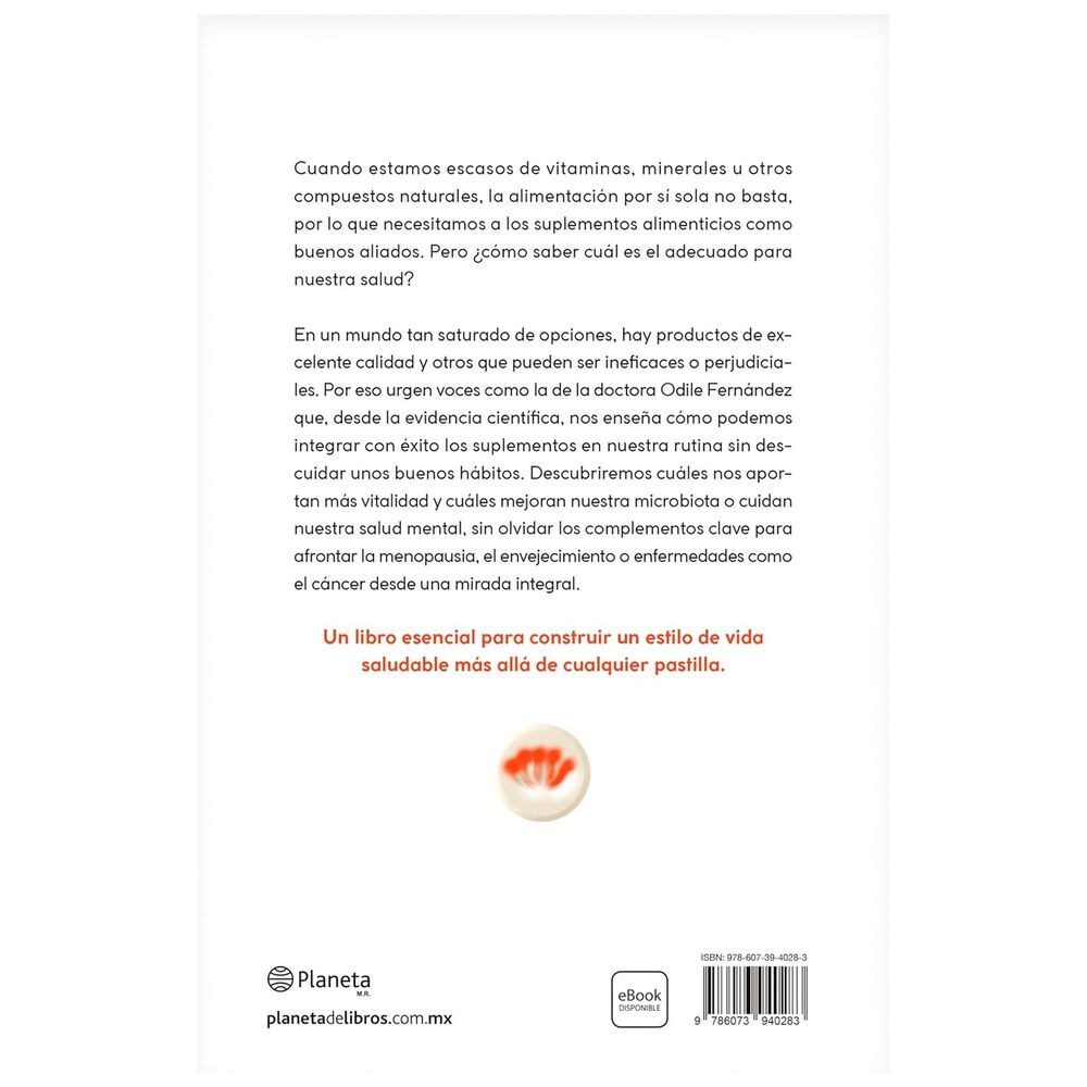 El Poder De La Suplementaci&oacute;n (tapa Blanda) - Odile Fern&aacute;ndez | Libro image number 1.0