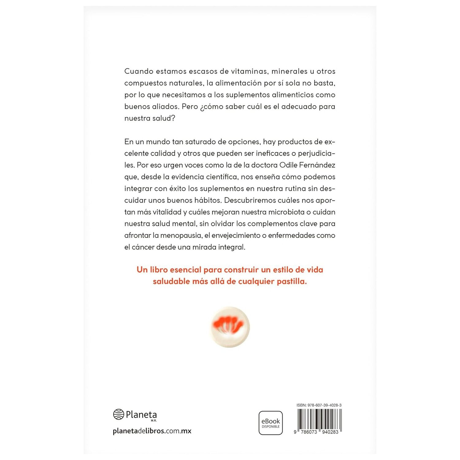 El Poder De La Suplementaci&oacute;n (tapa Blanda) - Odile Fern&aacute;ndez | Libro image number 1.0