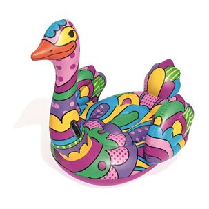 Flotador Avestruz 190cm Multicolor Inflable
