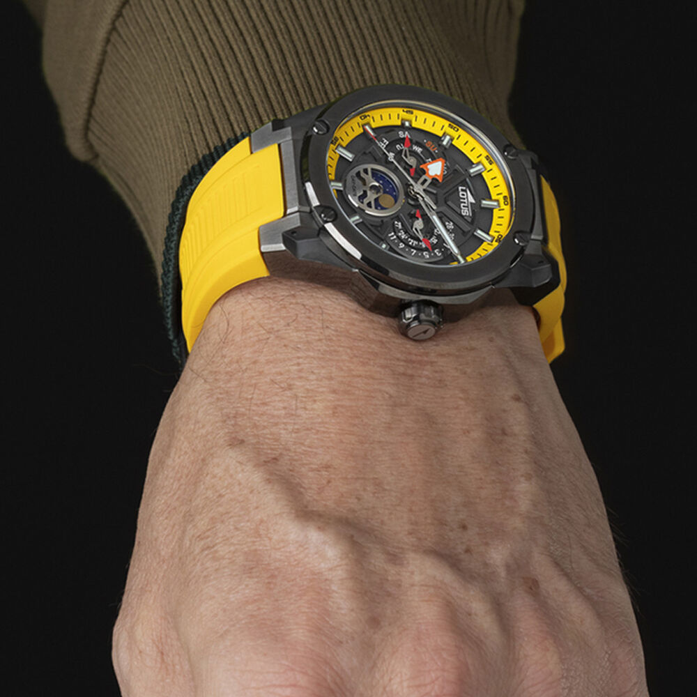 Reloj 18946/1 Lotus Negro Hombre Vortex image number 2.0