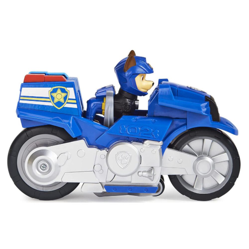 Juguete Chase Moto Azul Friccion Paw Patrol Nickelodeon image number 0.0