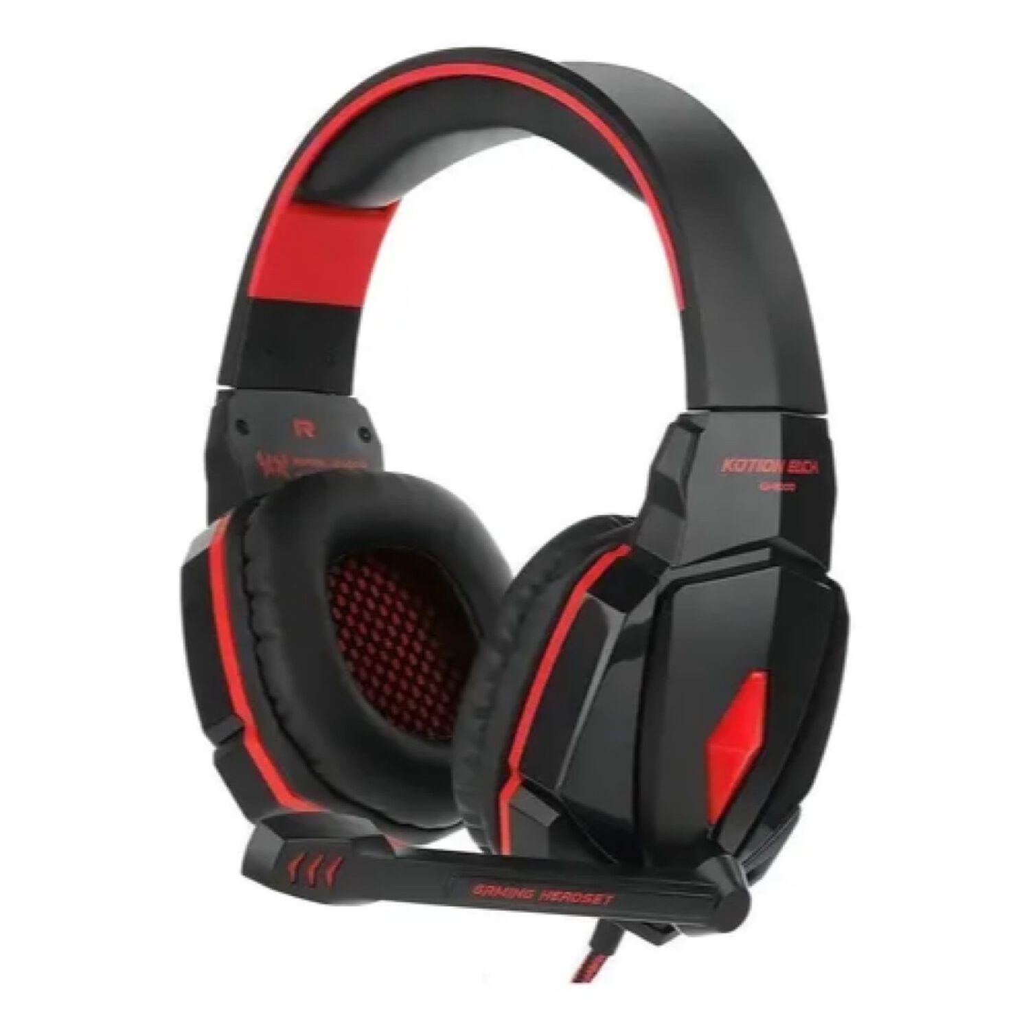 Aud&iacute;fonos Gamer Profesional Kotion Rojo G4000 Ps4 Xbox Pc image number 2.0