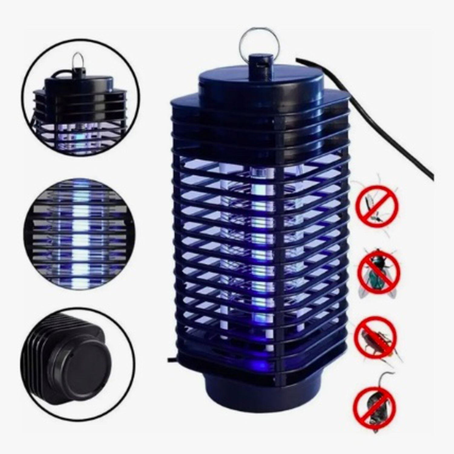 Pack 2 Lampara Uv Mata Mosquitos image number 2.0