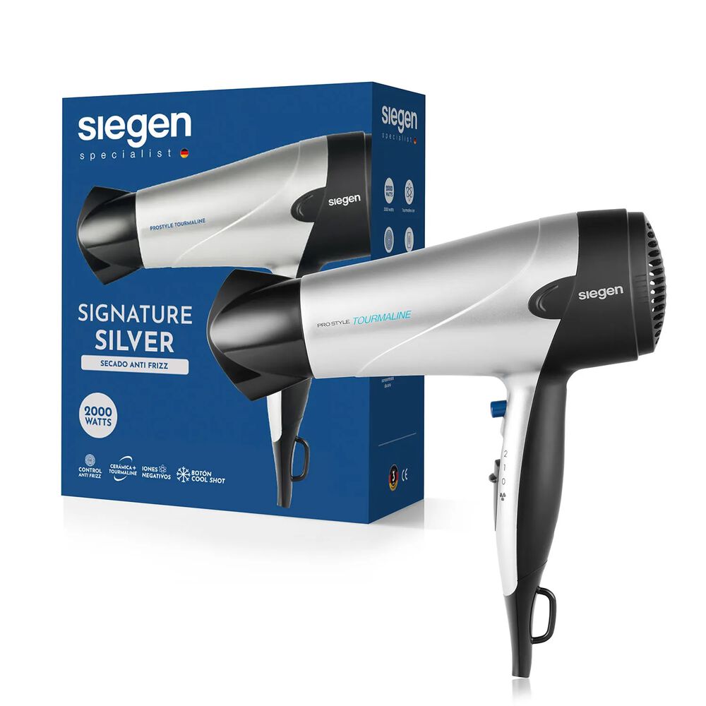 Secador De Pelo Siegen Signature Silver Sg3025s 2000watts image number 5.0