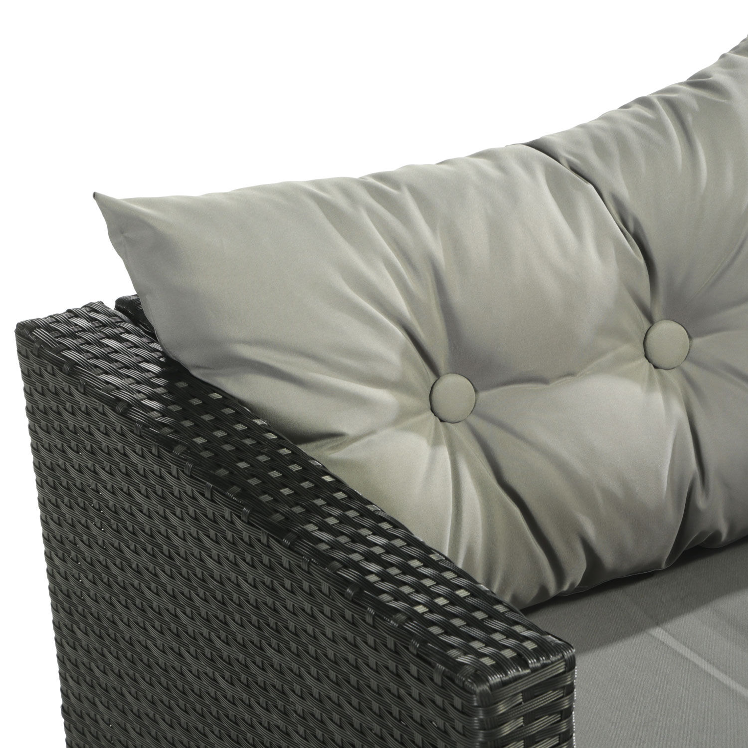 Seccional Intercambiable 3 Cuerpos Terraza Sofa + Mesa Gris image number 4.0