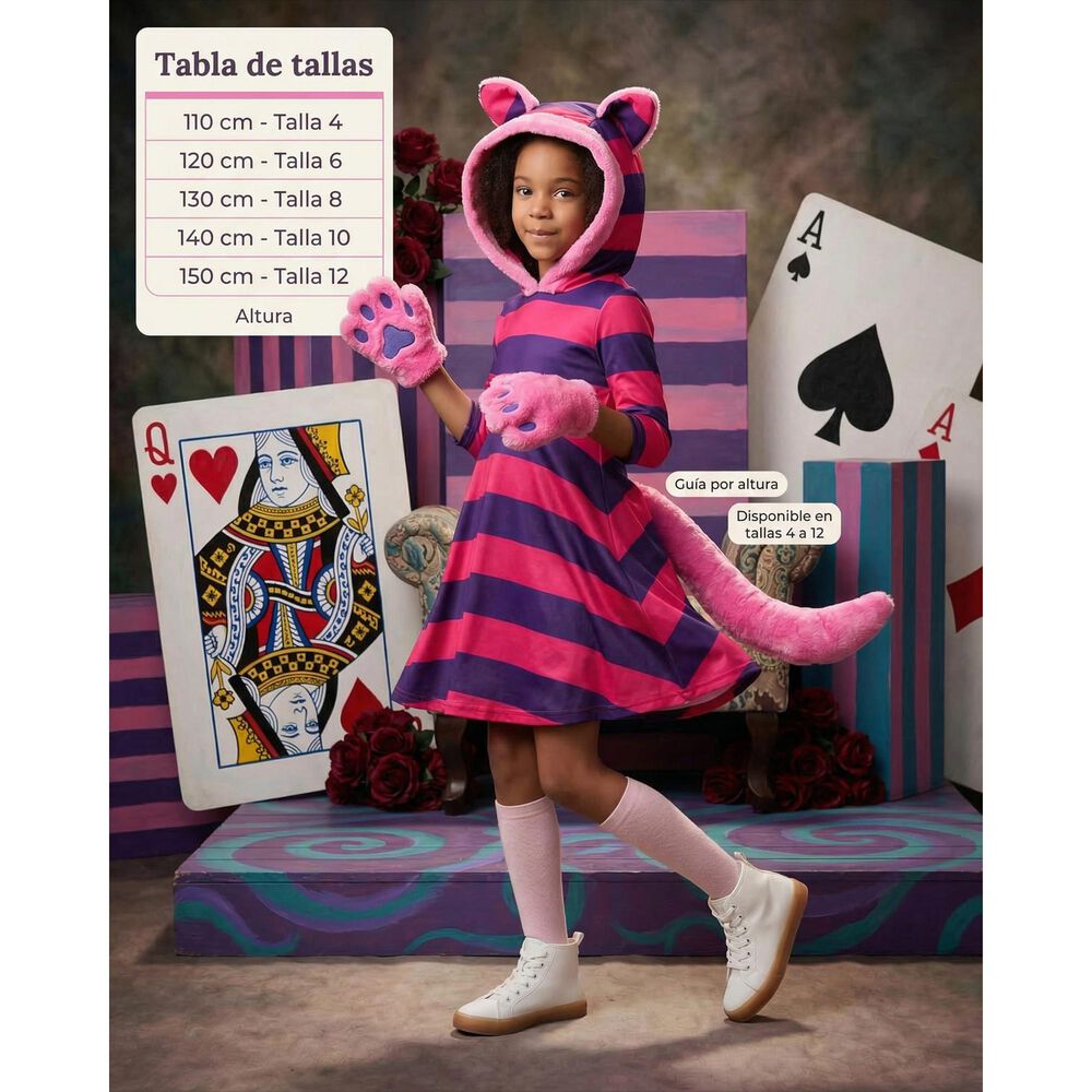 Disfraces Personajes De Cuentos Infantiles Ni&ntilde;as Alicia image number 24.0