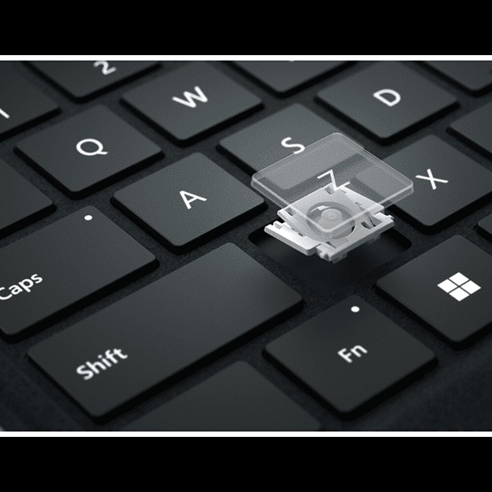 Surface Pro Signature Cobertor Teclado Español Para Surface Pro 8, 9 Y X Poppy Red image number 0.0