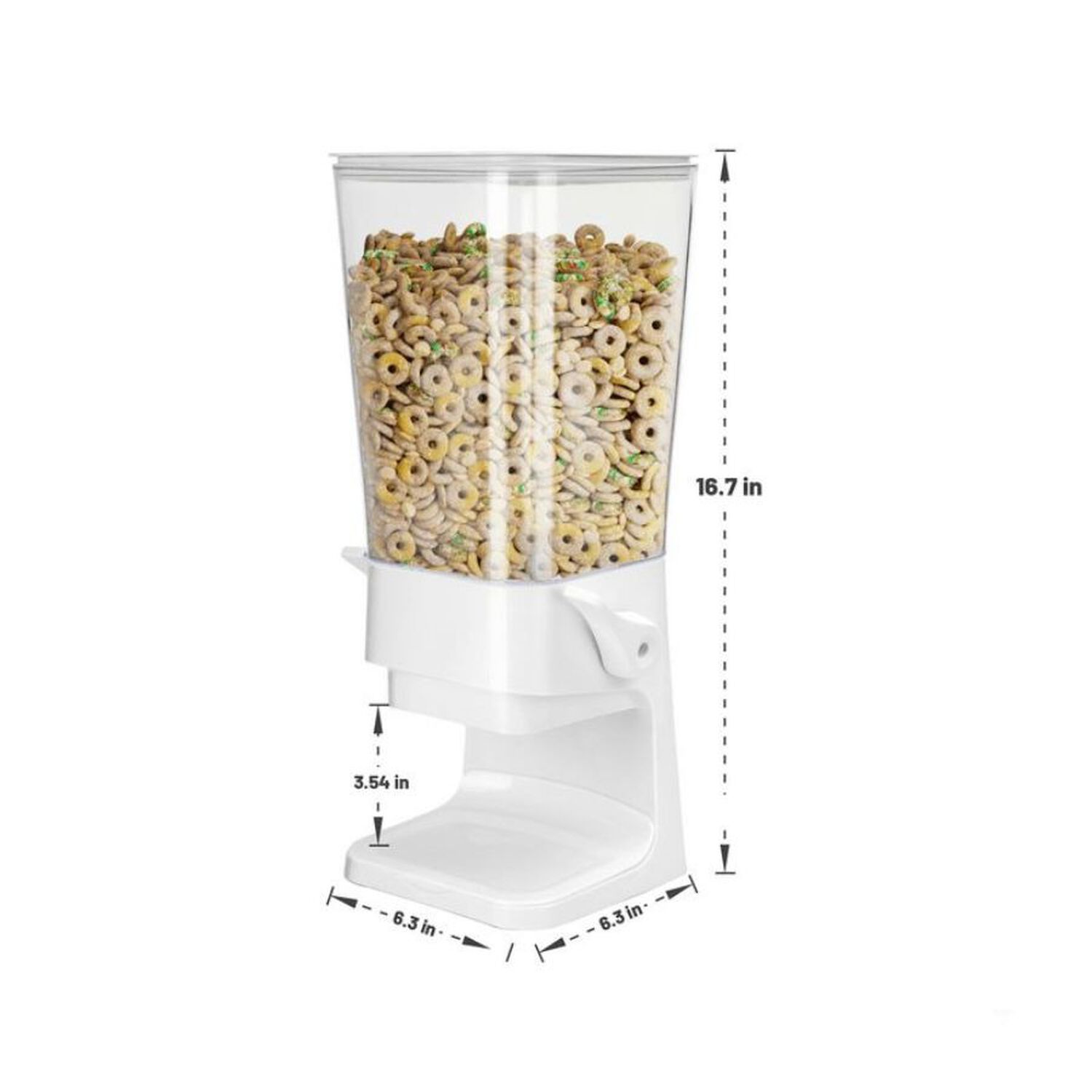 Organizador Dispensador De Alimentos Secos Y Snacks image number 3.0