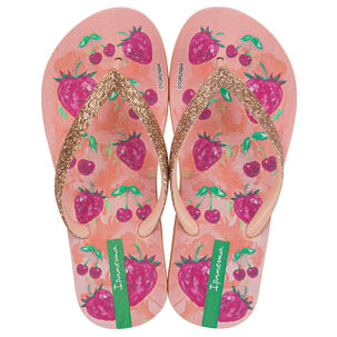 Sandalia Infantil Beige/rosa Garden Shine Ipanema