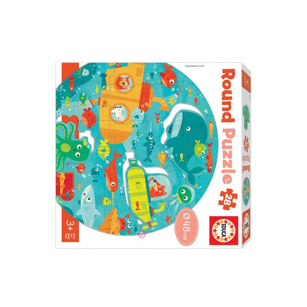 Puzzle 28 Piezas Bajo El Mar 48cm Educa - Ps image number 1.0