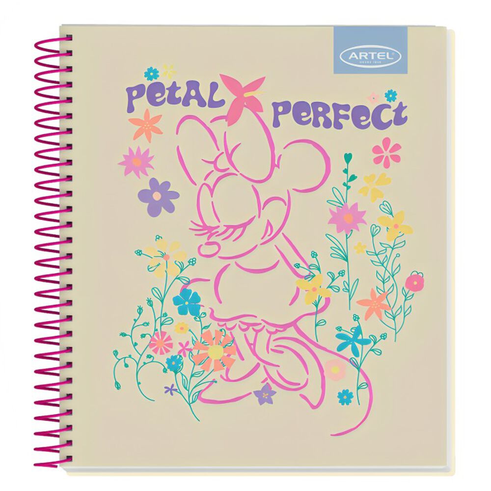 Pack 8pcs Cuadernos Book 120hj Minnie Artel 2962 image number 2.0