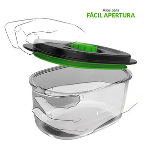 Pack Contenedores Foodsaver Marinador 700 Ml, 1.2 Lt Y 1.8 Lt Ffc026x