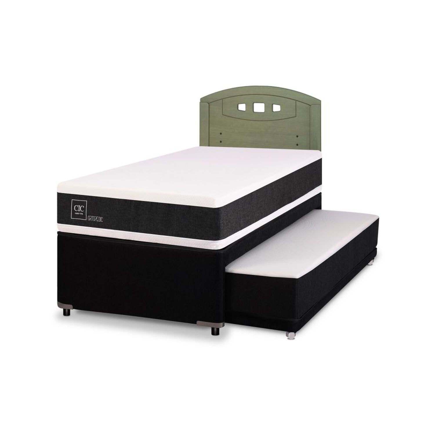 Cama Nido Cic Divan / 1.5 Plazas / Base Funcional + Respaldo image number 4.0