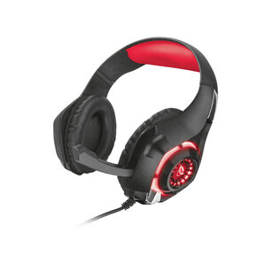 Aud&iacute;fonos Gamer Gxt 313 Nero Led Rojo - Ps