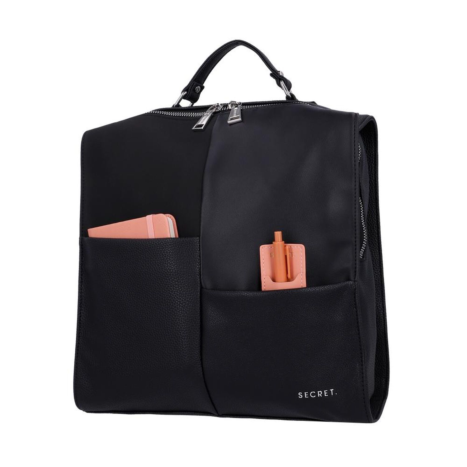 Mochila Secret Malaga St6 L Negro image number 5.0