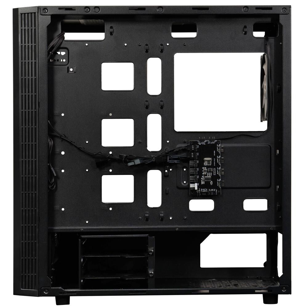 Gabinete Bitfenix/ ​​hades + Fuente De Poder 600w / 4 Ventiladores/ Negro image number 9.0