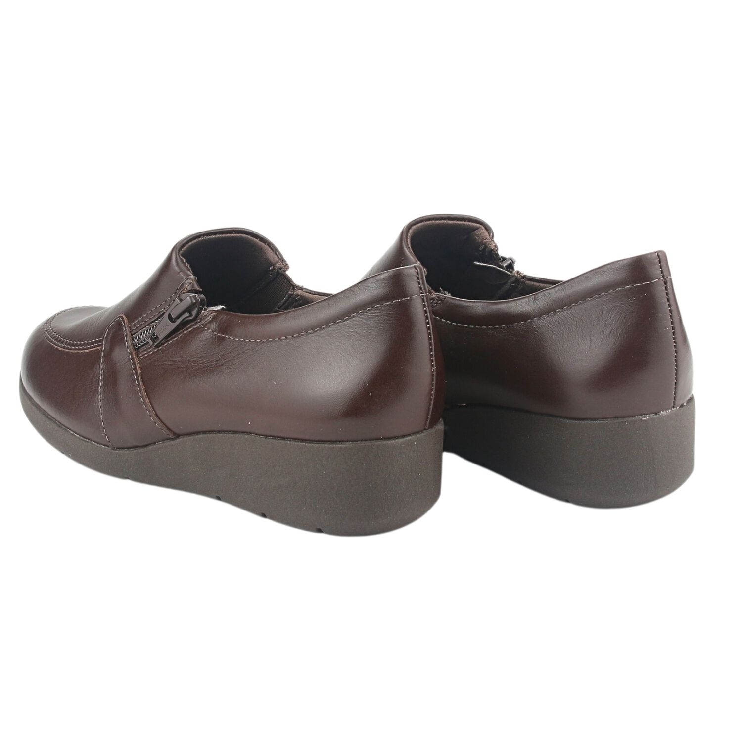 Mocasin Comfortflex Mujer 2393402 Caf&eacute; Casual image number 5.0