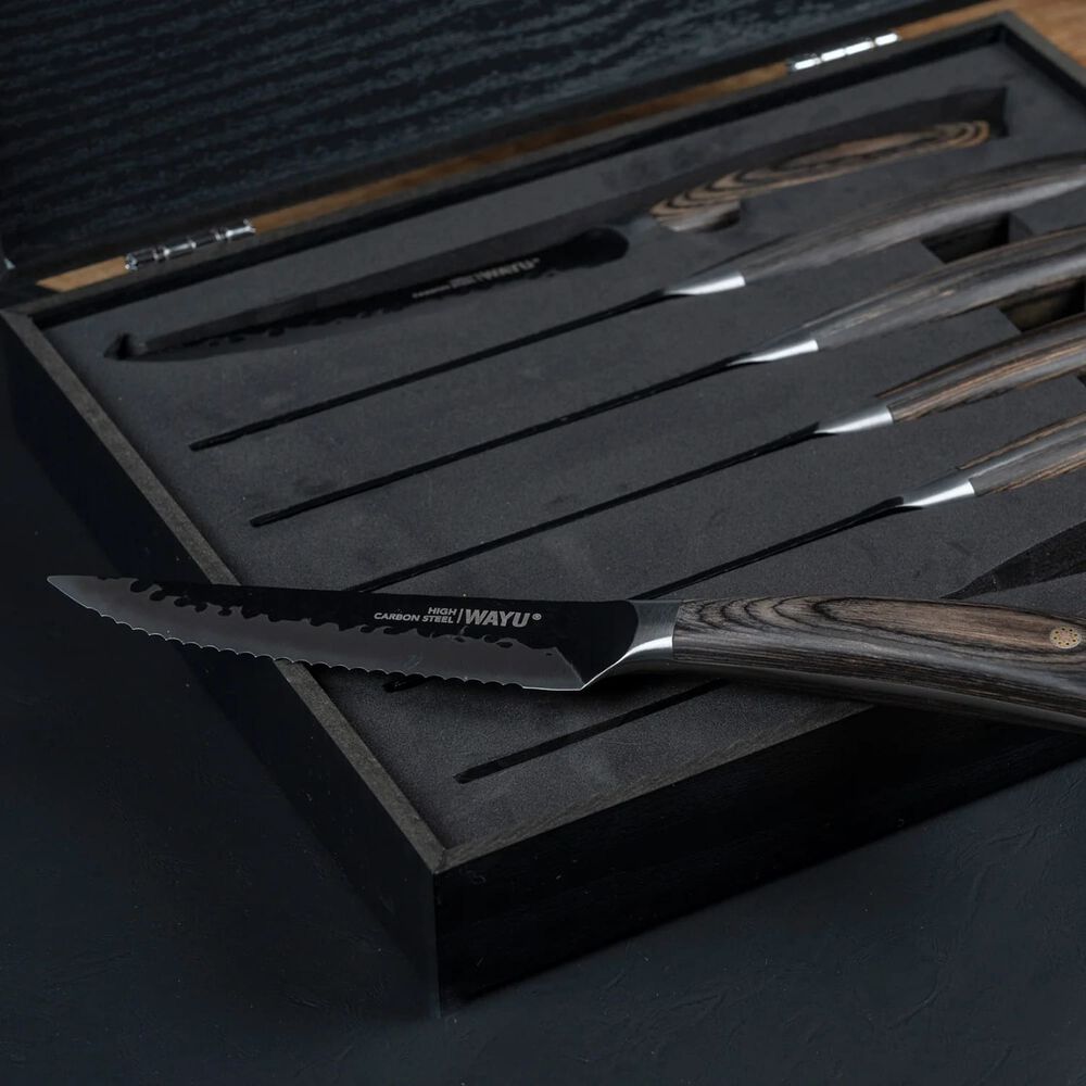 Set 6 Cuchillos Hammer Collection Wayu Cocina Hogar image number 3.0