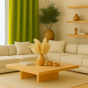 Cortina Engomada Termica 100% Blackout 140x225