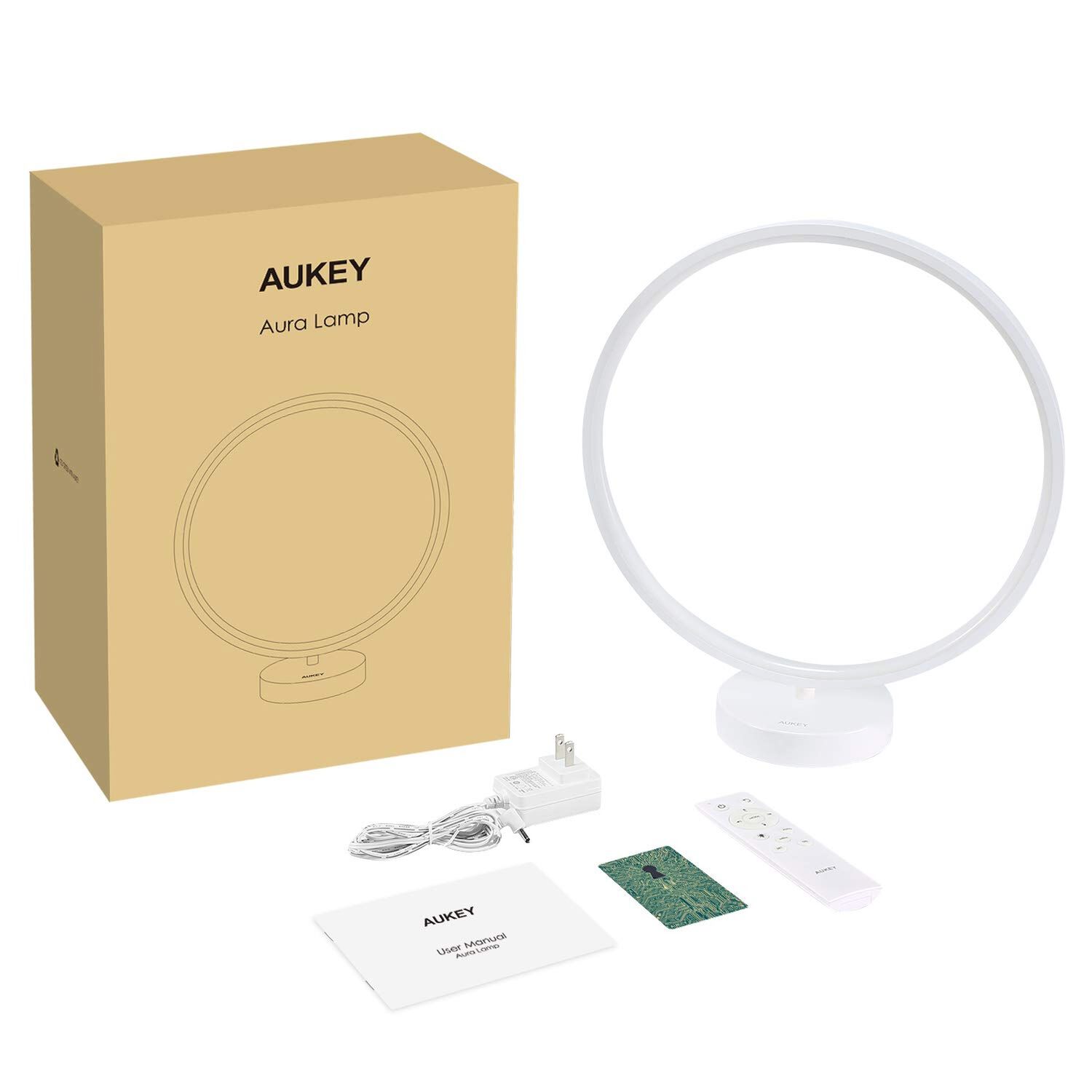 Aukey L&aacute;mpara De Aura Blanco - Lt-st37 image number 7.0