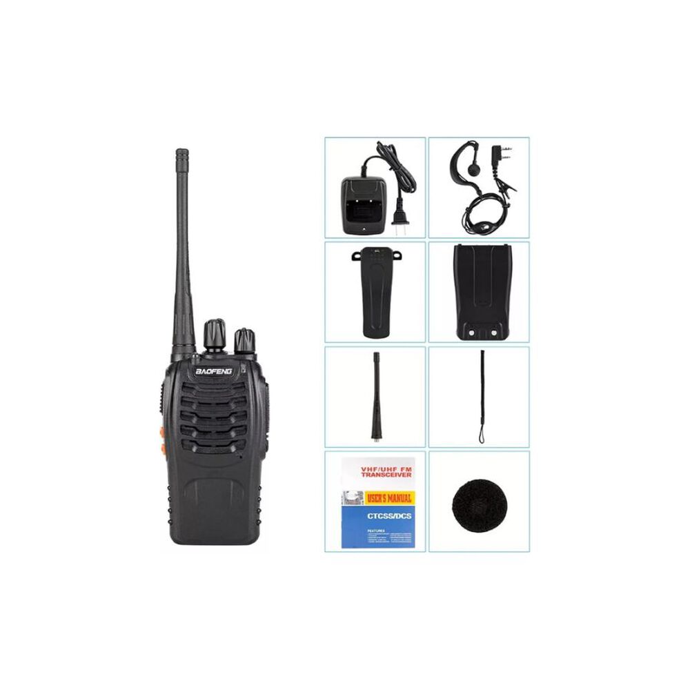 Radio Port&aacute;til Walkie Talkie Baofeng Port&aacute;til Recargable image number 1.0