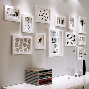 Marcos Foto Decorativos Pared 12 Piezas Estilo Moderno