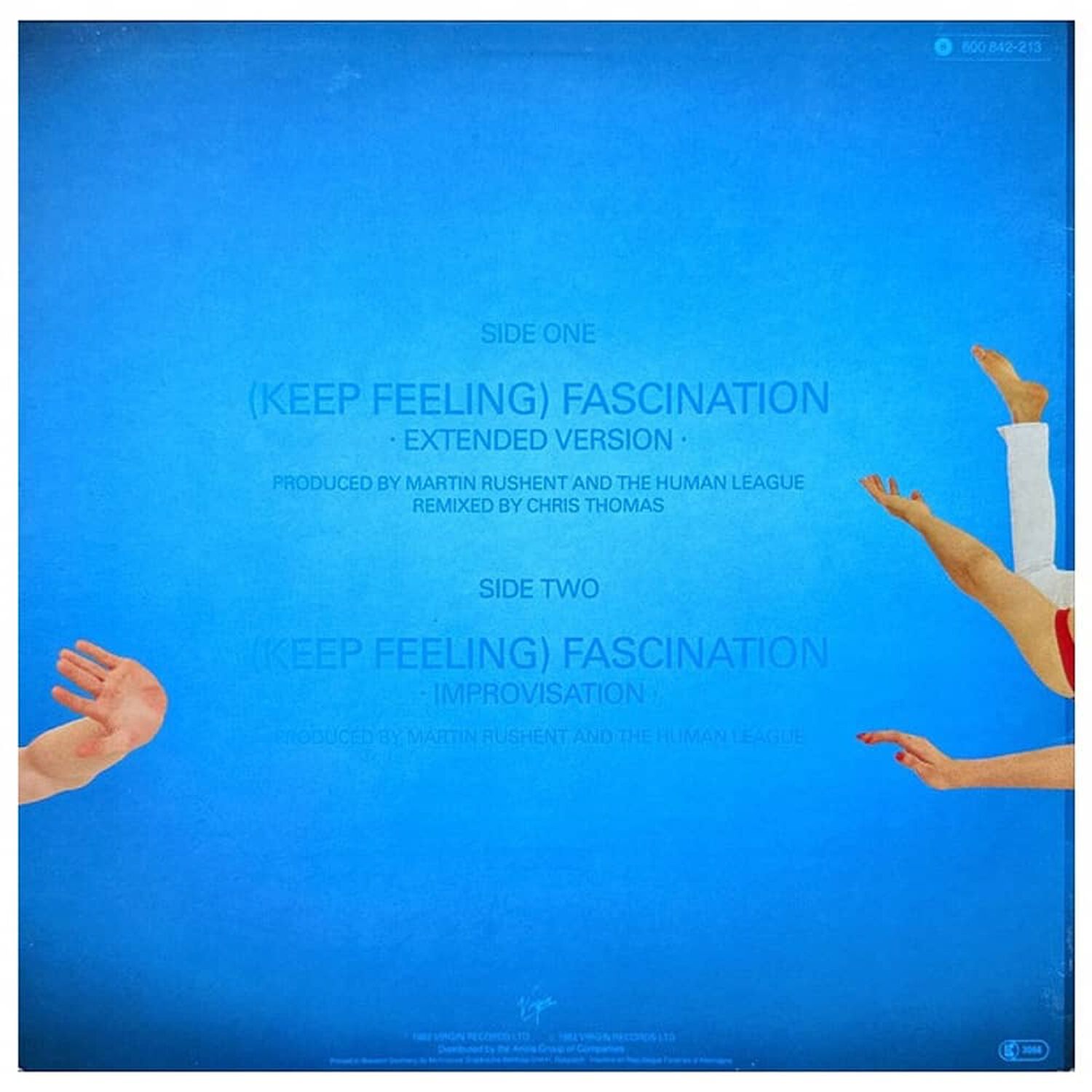 Human League - (keep Feeling) Fascination | 12" Maxi Single Usado image number 1.0