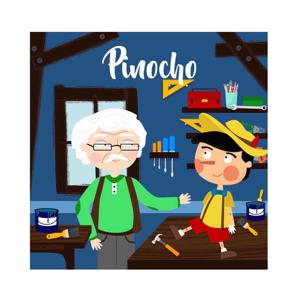 Libro De Cuento Pinocho 24 Paginas Art & Craft image number 0.0