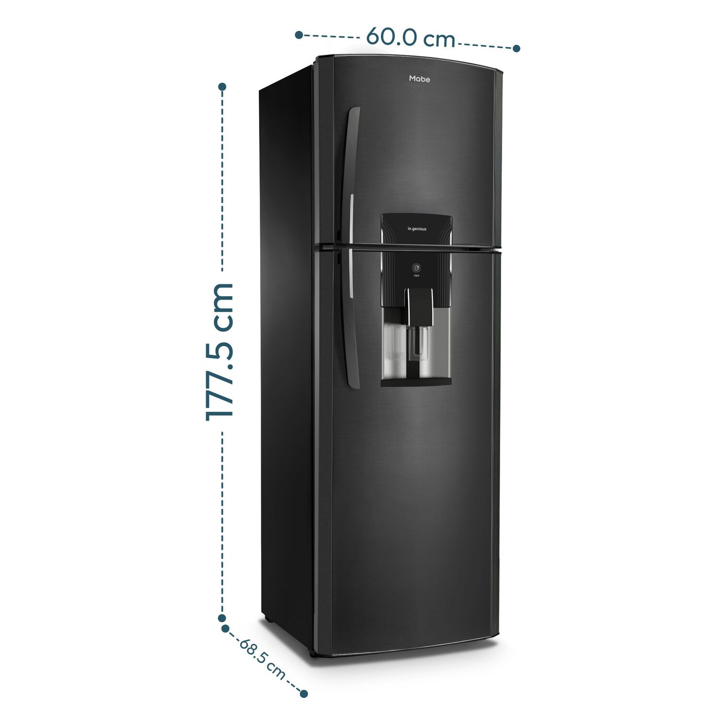 Refrigerador Top Freezer Mabe RMA300FXUC / No Frost / 297 Litros / F image number 3.0