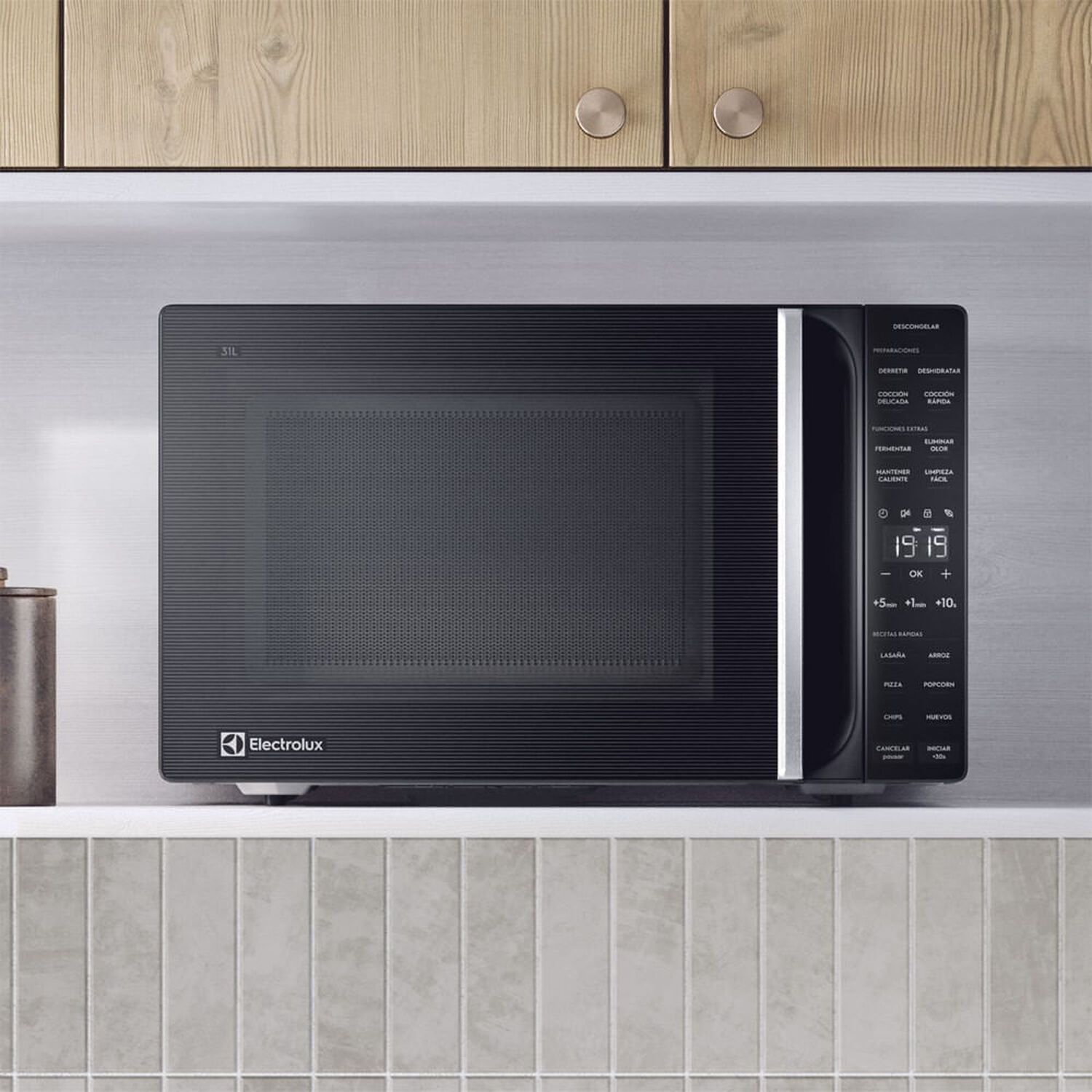 Microondas Electrolux 31 Litros Digital Me31n Negro image number 2.0