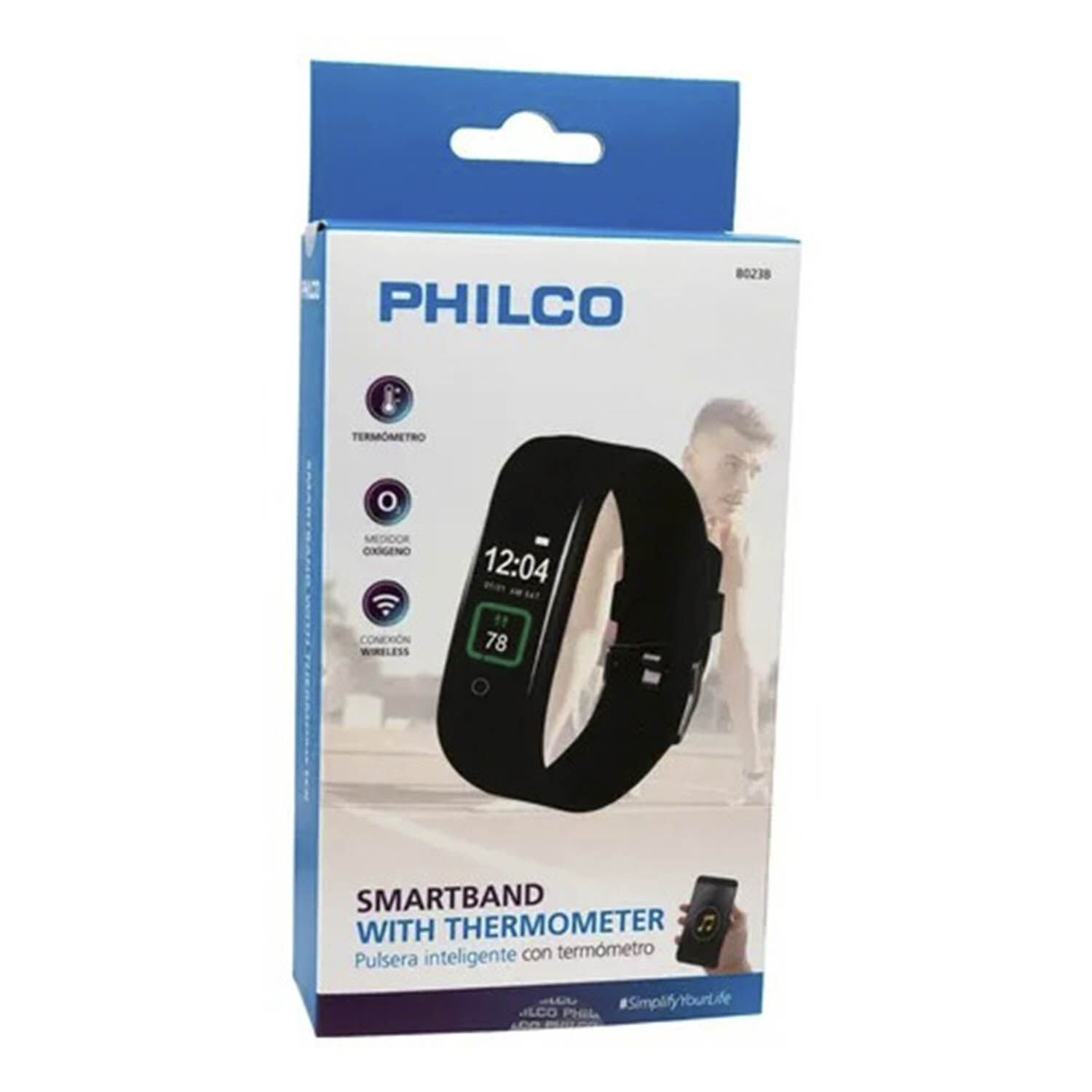 Smart Band Sport Multi Sensores De Precisi&oacute;n Philco 023b image number 7.0